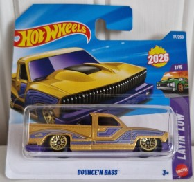 Hot Wheels Tekli Arabalar Bounce'n Bass JJH32 (Layin' Low)