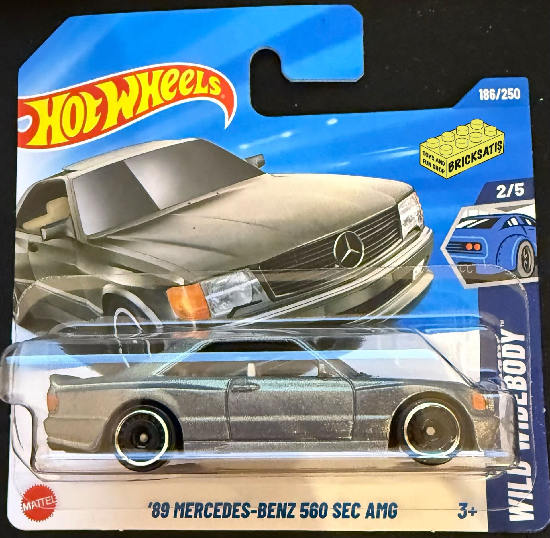 Hot Wheels Tekli Arabalar '89 Mercedes-Benz 560 SEC AMG JBB11 (Wild Widebody)