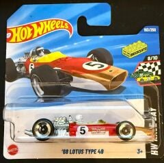 Hot Wheels Tekli Arabalar '68 Lotus Type 49 HYX18 (Race Day)