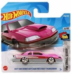 Hot Wheels Tekli Arabalar Matt And Debbie Hays 1988 Pro Street Thunderbird HCT25 (Drag Strip)