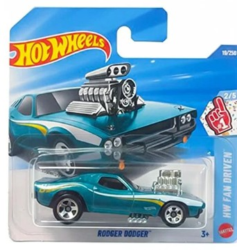 Hot Wheels Tekli Arabalar Rodger Dodger JJH94 (Hw Fan Driven)
