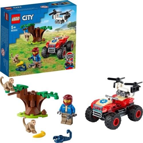 Lego City Vahşi Hayvan Kurtarma ATV’si 60300