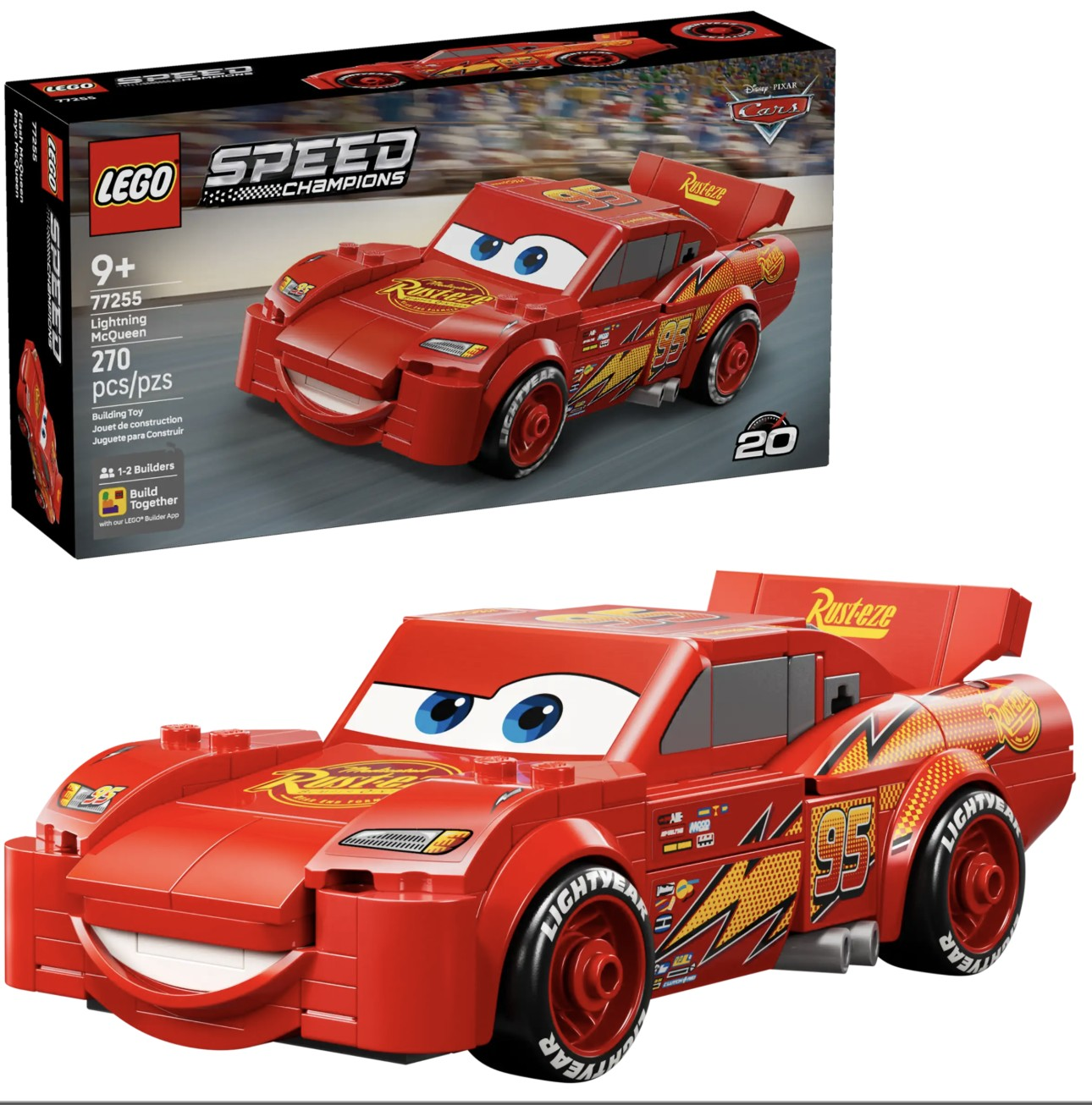 Lego Speed Champions Disney Lightning McQueen 77255