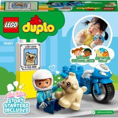 Lego Duplo Kurtarma Polis Motosikleti 10967