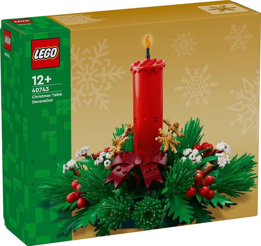 Lego Iconic Yılbaşı Masa Süsü 40743