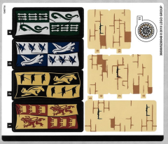 Lego 75954 Hogwarts Great Hall - YAPIM KILAVUZU / STICKER -