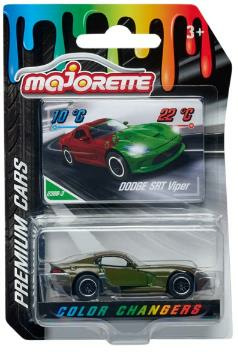 Majorette Premium Cars Color Changers Dodge SRT Viper 238B-3