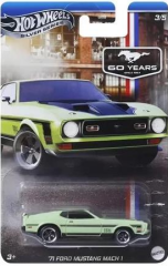 Hot Wheels Siver Series Ford Mustang 60 Years Anniversary '71 Ford Mustang Mach 1 JBY52