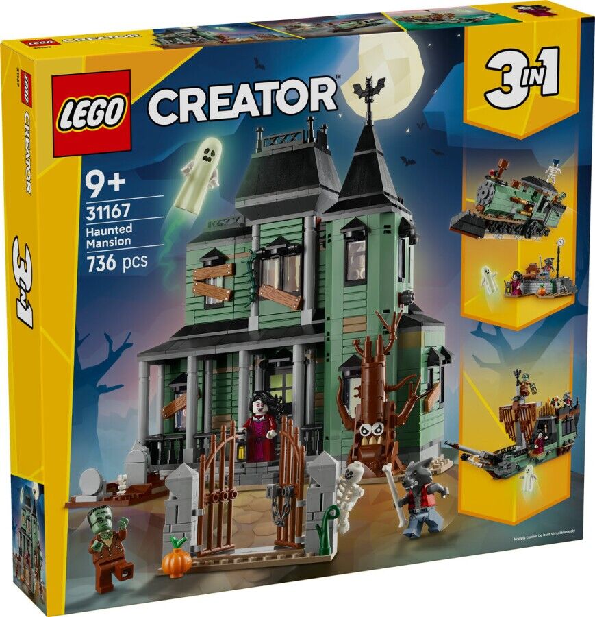 Lego Creator 3’ü 1 Arada Hayaletli Köşk 31167