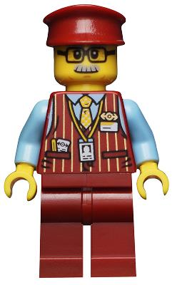 Lego Minifigür Hidden Side Chuck hs022