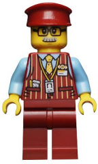 Lego Minifigür Hidden Side Chuck hs022