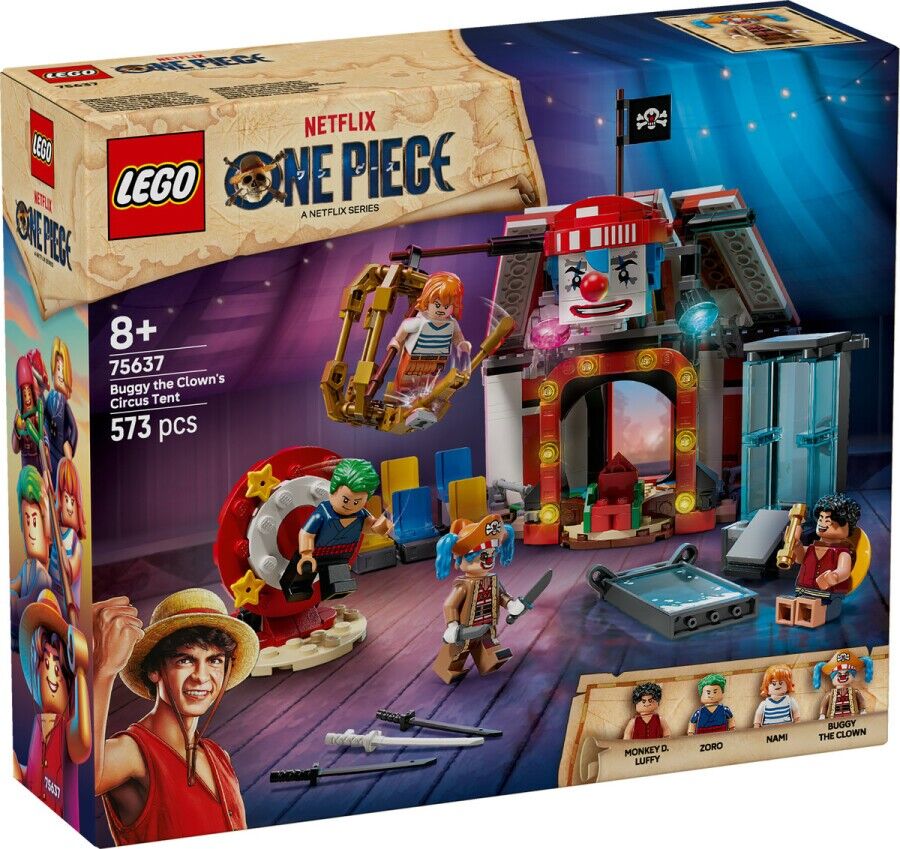 Lego One Piece Palyaço Buggy'nin Sirk Çadırı 75637