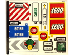 Lego 60169 Cargo Terminal - STICKER -