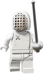 Lego Minifigür - Seri 13 - 71008 - Fencer