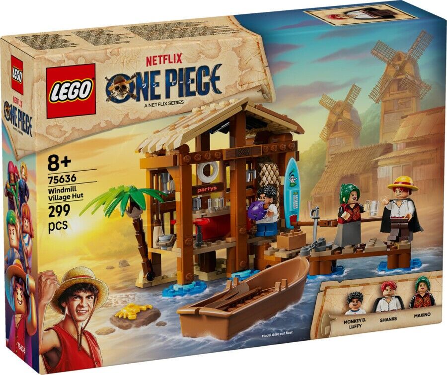 Lego One Piece Yel Değirmeni Köyü Kulübesi 75636