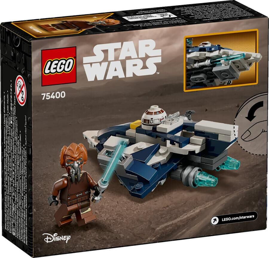Lego Star Wars Plo Koon'un Jedi Starfighter Mikro Savaşçısı 75400