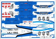 Lego 42025 Cargo Plane - STICKER -