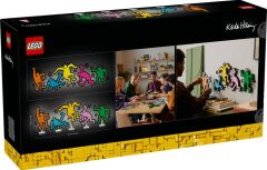 Lego Art Keith Haring – Dans Eden Figürler 31216