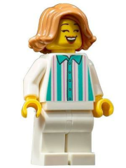 Lego Minifigür Donut / Doughnut Shop Clerk twn403