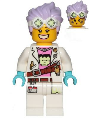 Lego Minifigür Hidden Side J.B. Watt hs002