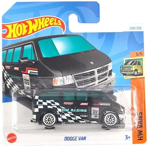 Hot Wheels Tekli Arabalar Dodge Van HTB95 (Vans)