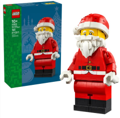 Lego Exclusive Up-Scaled Santa Minifigure 40820