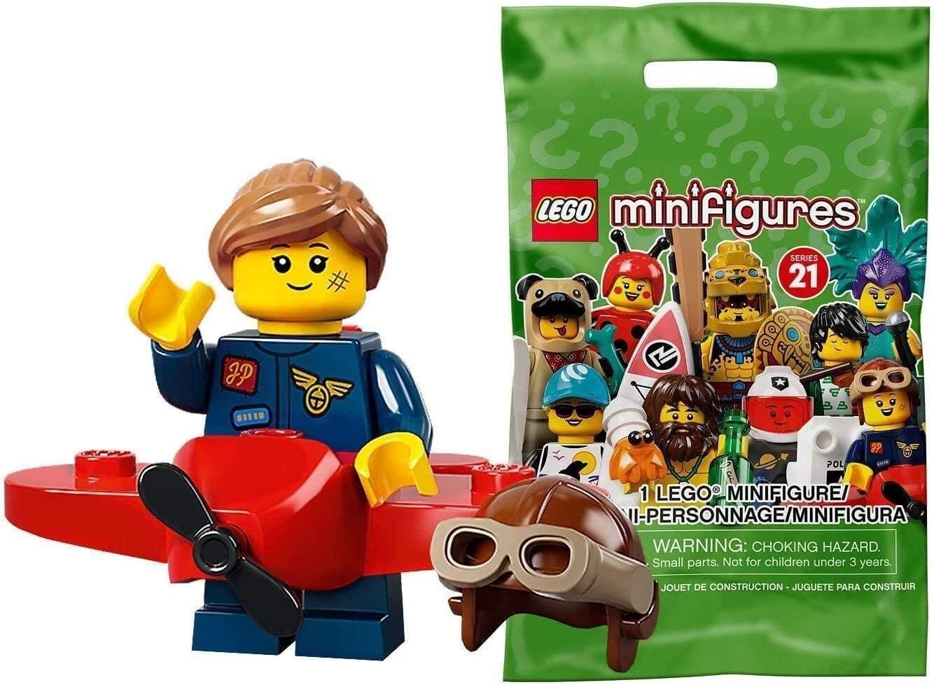 Lego Minifigür - Seri 21 - 71029 - 9 Airplane Girl