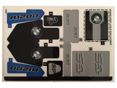 Lego 42163 BMW R 1200 GS Adventure - STICKER -
