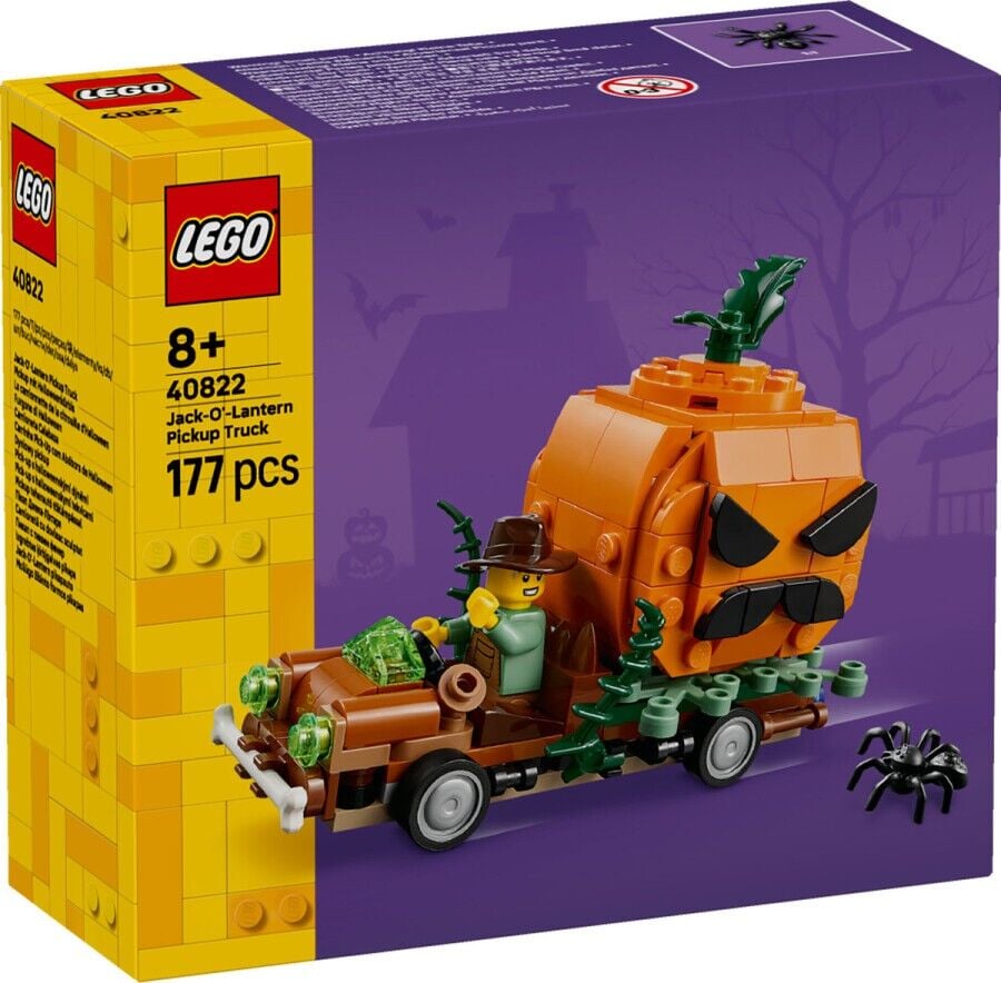 Lego iconic Bal Kabağı Kamyoneti 40822