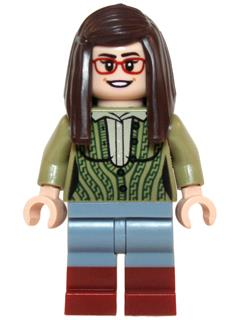 Lego Minifigür Big Bang Theory Amy Farrah Fowler