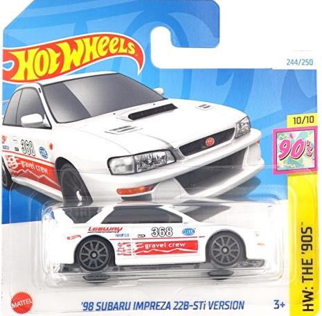 Hot Wheels Tekli Arabalar '98 Subaru impreza 22B-STi Version HTB12 (The '90s)
