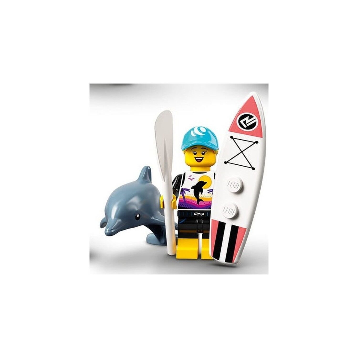 Lego Minifigür - Seri 21 - 71029 - 1 Paddle Surfer