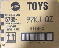 Hot Wheels Kısa Karton 72'li Kutu 5785-97KJQZ