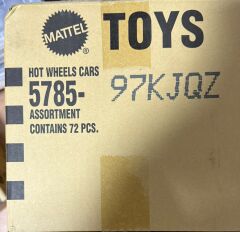 Hot Wheels Kısa Karton 72'li Kutu 5785-97KJQZ