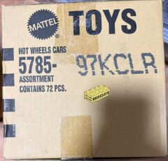 Hot Wheels Kısa Karton 72'li Kutu 5785-97KCLR