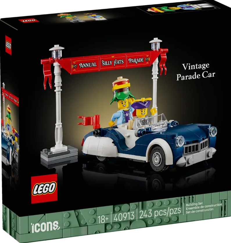 Lego Icons Vintage Parade Car 40913