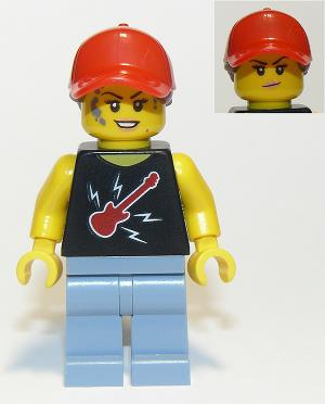 Lego Minifigür Welder / Mechanic, Female
