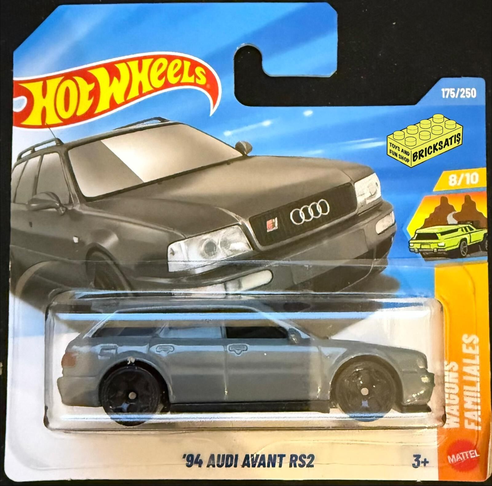 Hot Wheels Tekli Arabalar '94 Audi Avant RS2 JJK18 (Wagons)