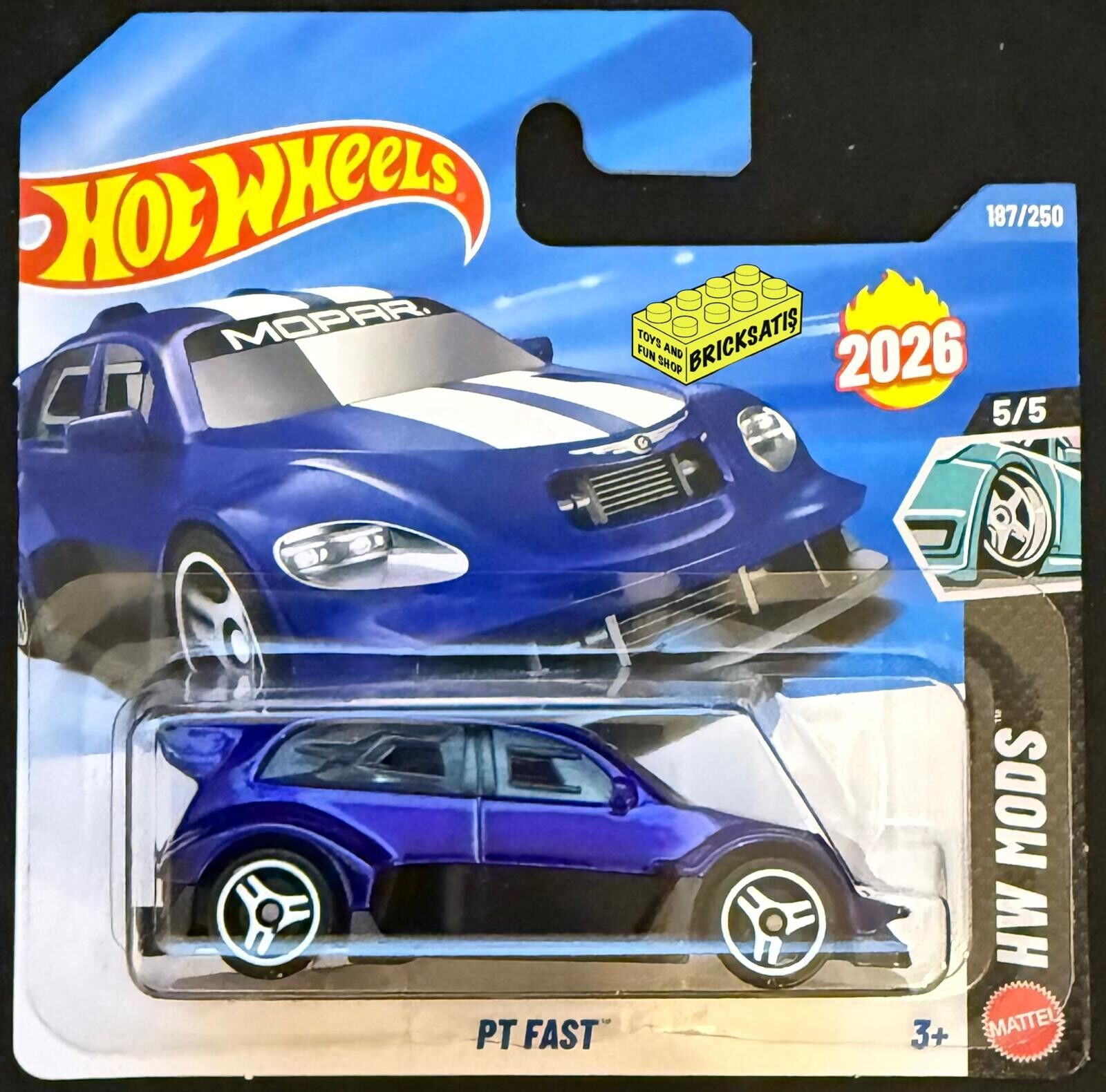 Hot Wheels Tekli Arabalar PT Fast JJH59 (Mods)