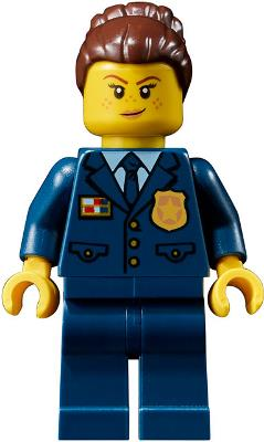 Lego Minifigür City Police Officer Female twn406