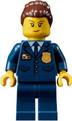 Lego Minifigür City Police Officer Female twn406