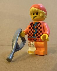 Orjinal Lego Minifigür Leg in Cast Fan