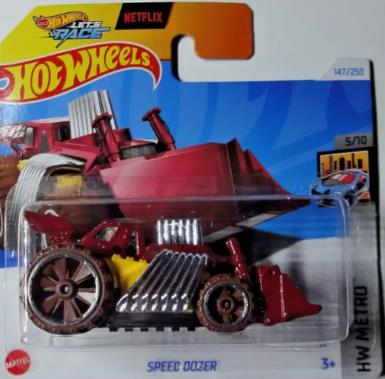 Hot Wheels Tekli Arabalar Speed Dozer HTF03 (Metro)