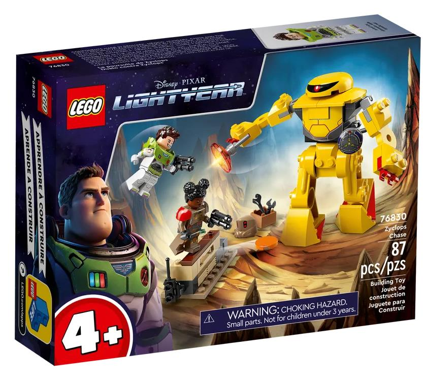 Lego Disney Pixar Lightyear 76830 Zyclops Chase