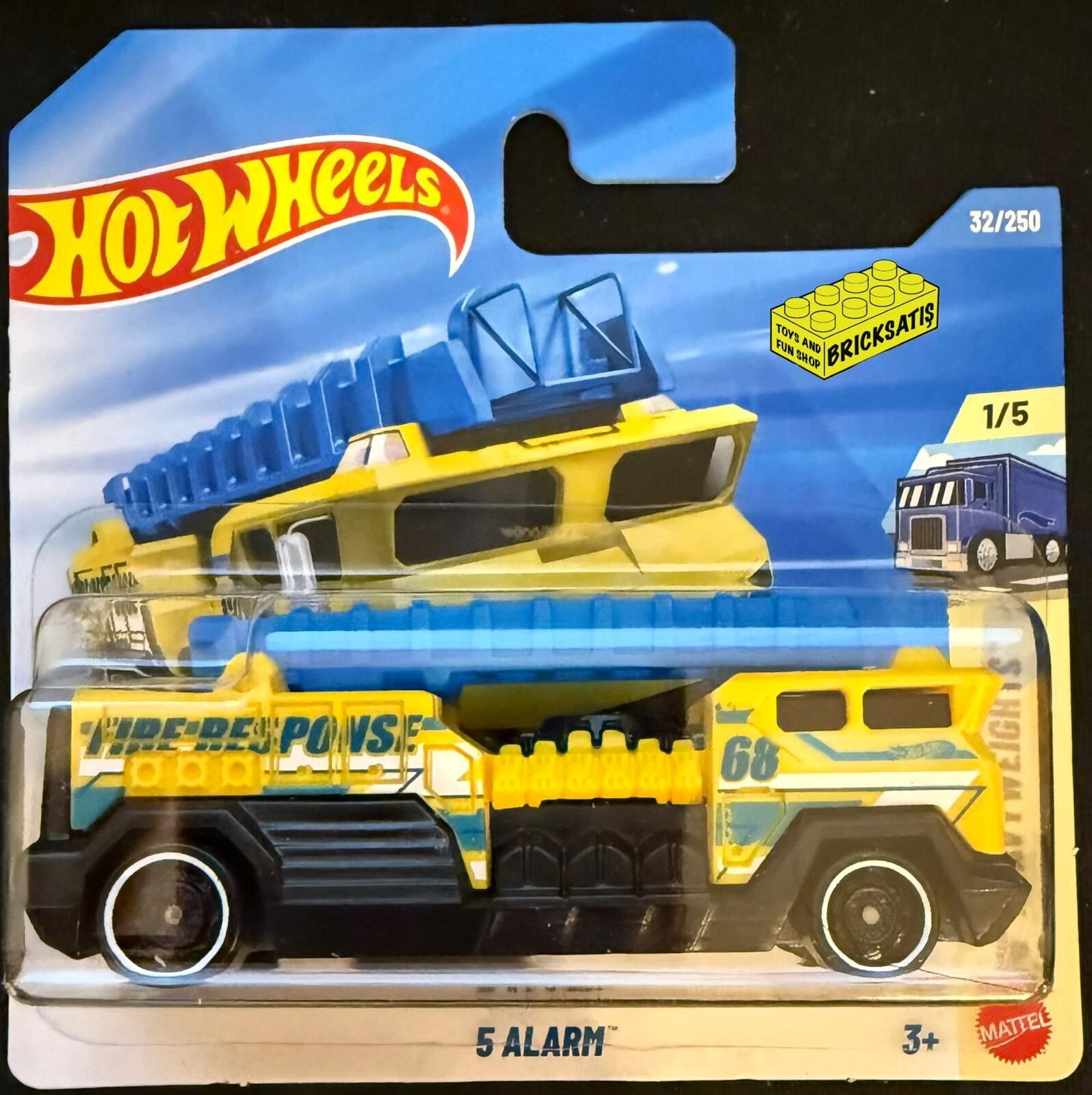 Hot Wheels Tekli Arabalar 5 Alarm JJK99 (Heavy Weights)