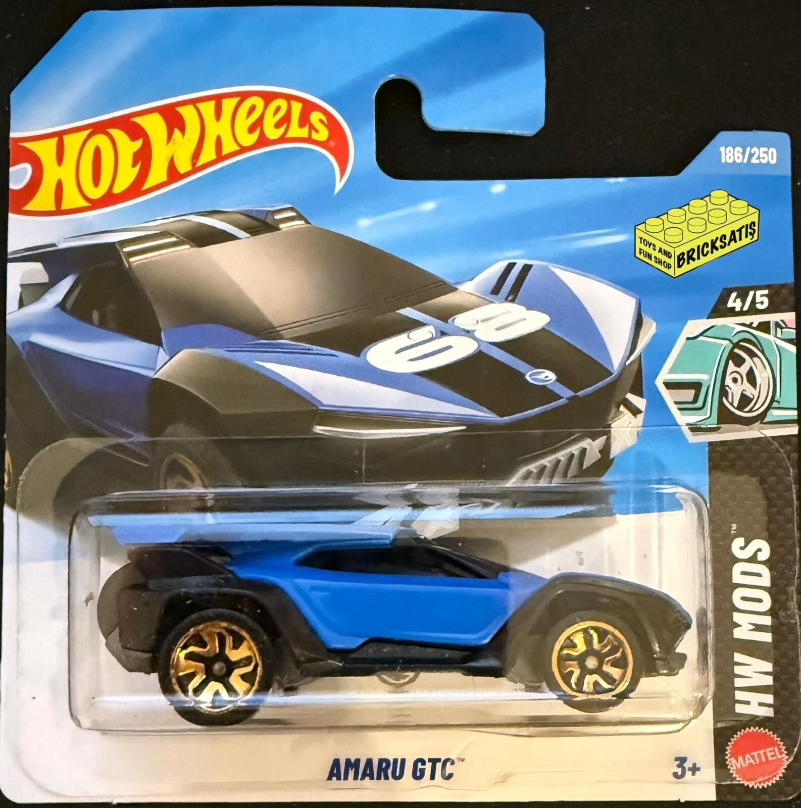 Hot Wheels Tekli Arabalar Amaru GTC (TH) JJM08 (Mods)