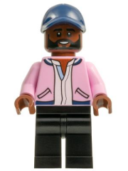 Lego Minifigür Queer Eye Karamo Brown que003