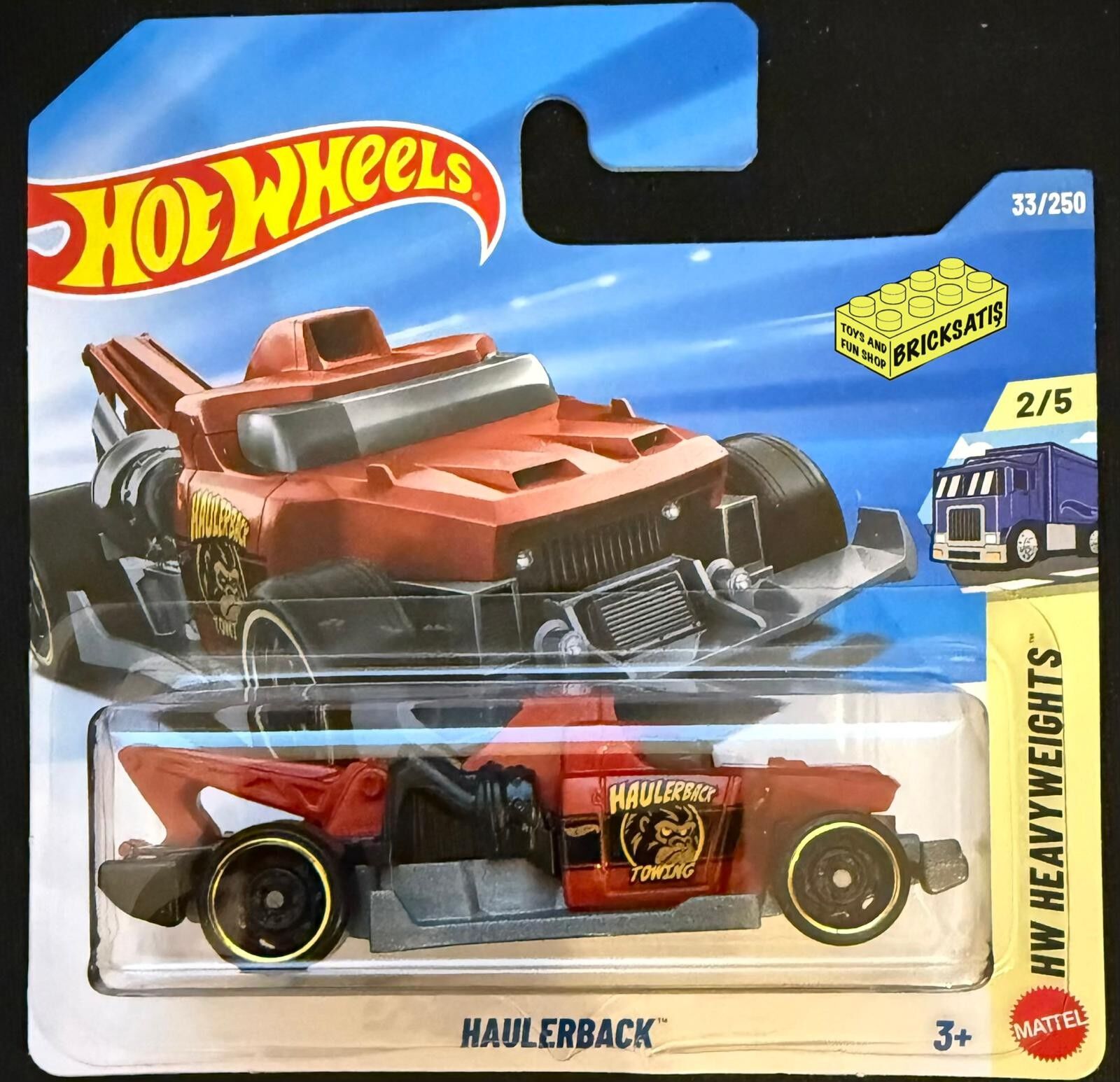 Hot Wheels Tekli Arabalar Haulerback JJL00 (Heavy Weights)