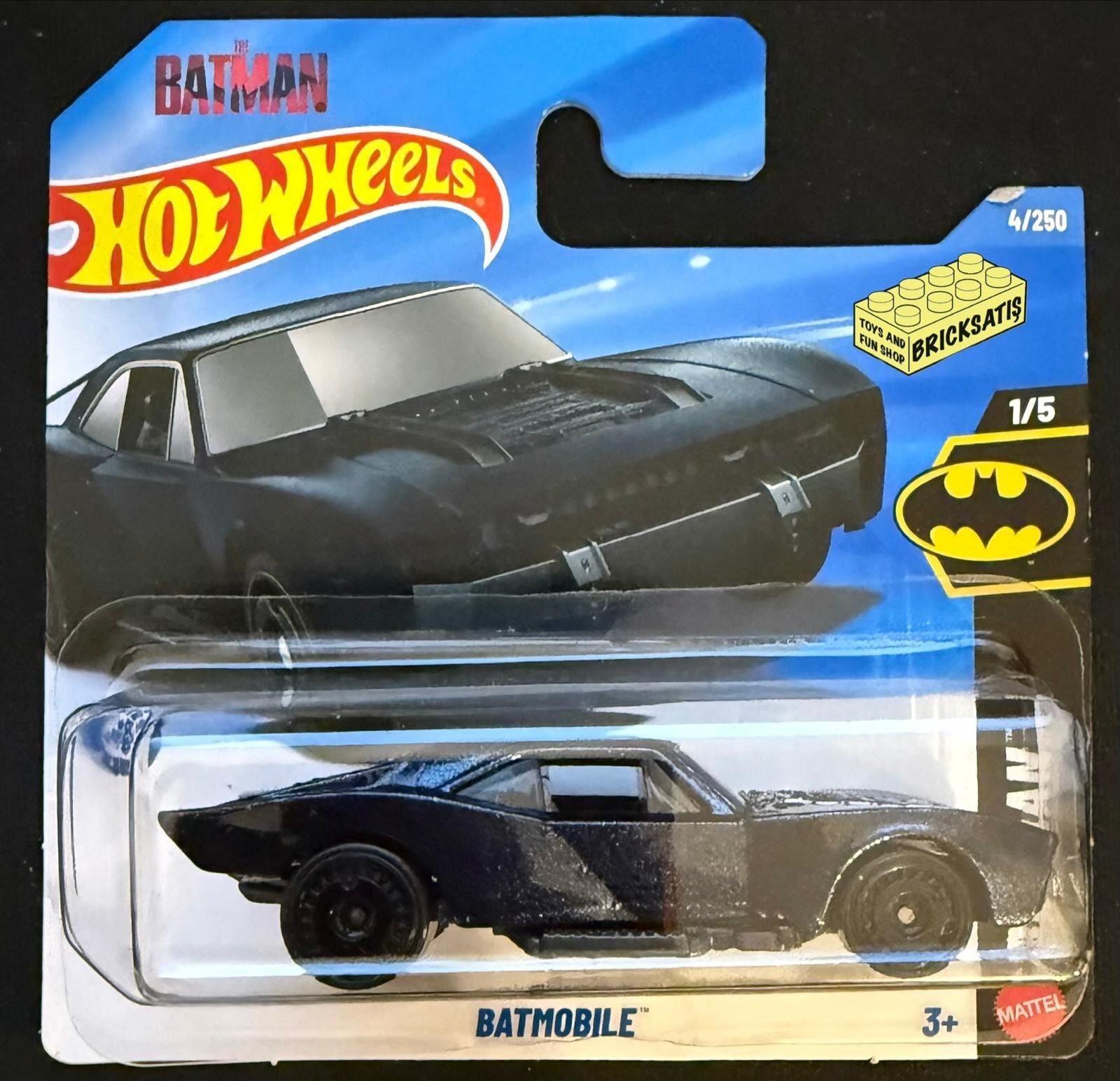 Hot Wheels Tekli Arabalar Batmobile JJK97 (Rod Squad)