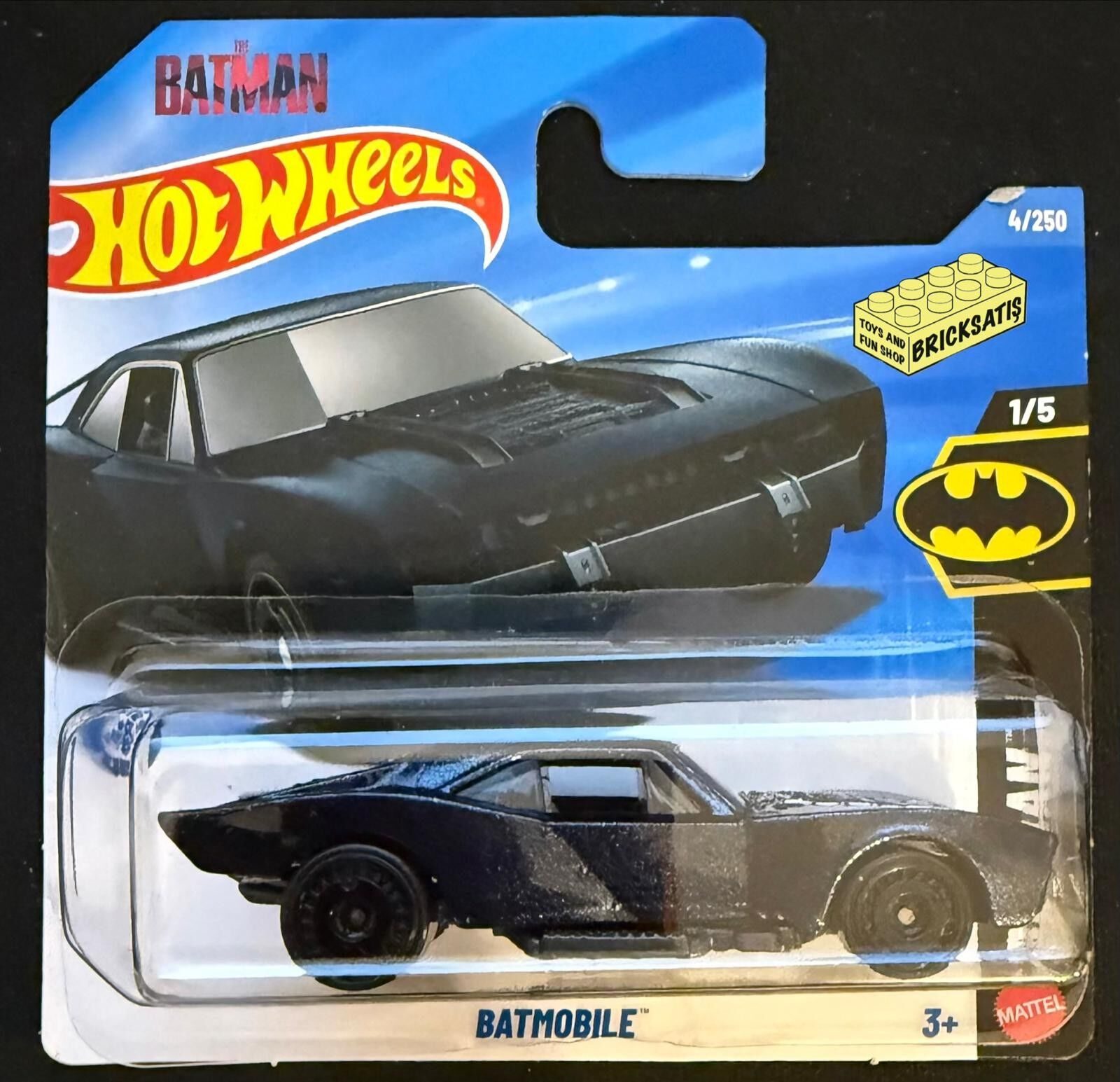 Hot Wheels Tekli Arabalar Batmobile JJK97 (Batman)